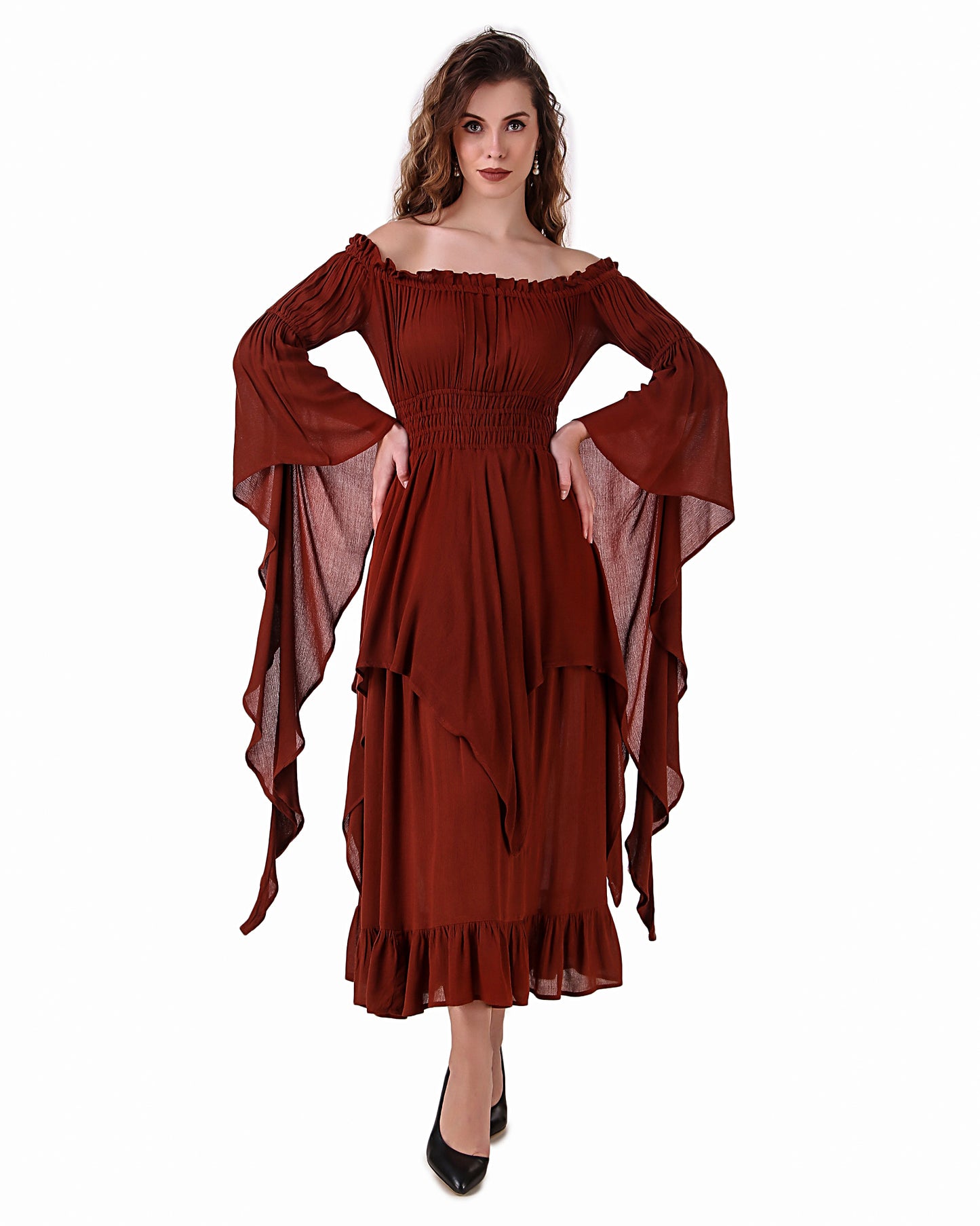 Medieval Crepe Dress