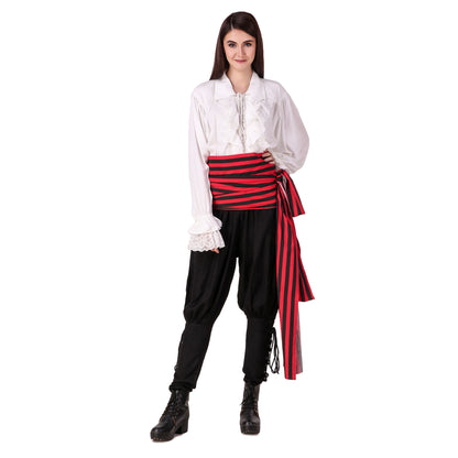 Pirate Large Sash (Stripe Fabric)