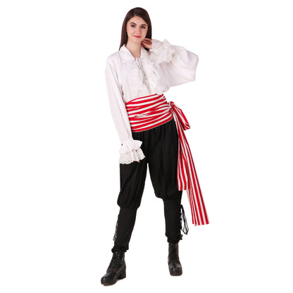 Pirate Large Sash (Stripe Fabric)