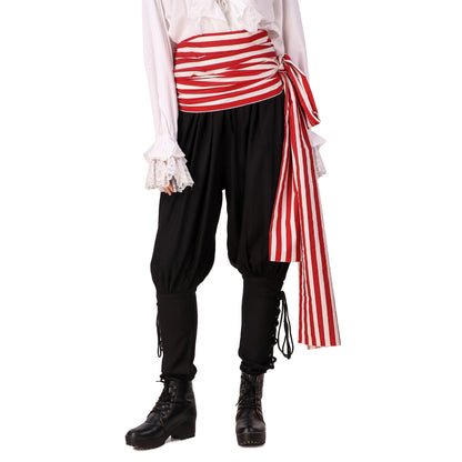 Pirate Large Sash (Stripe Fabric)