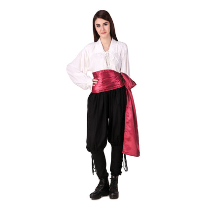Pirate Large Sash (Satin Fabric)