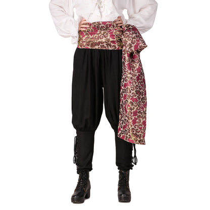 Pirate Large Sash (Brocade Fabric)