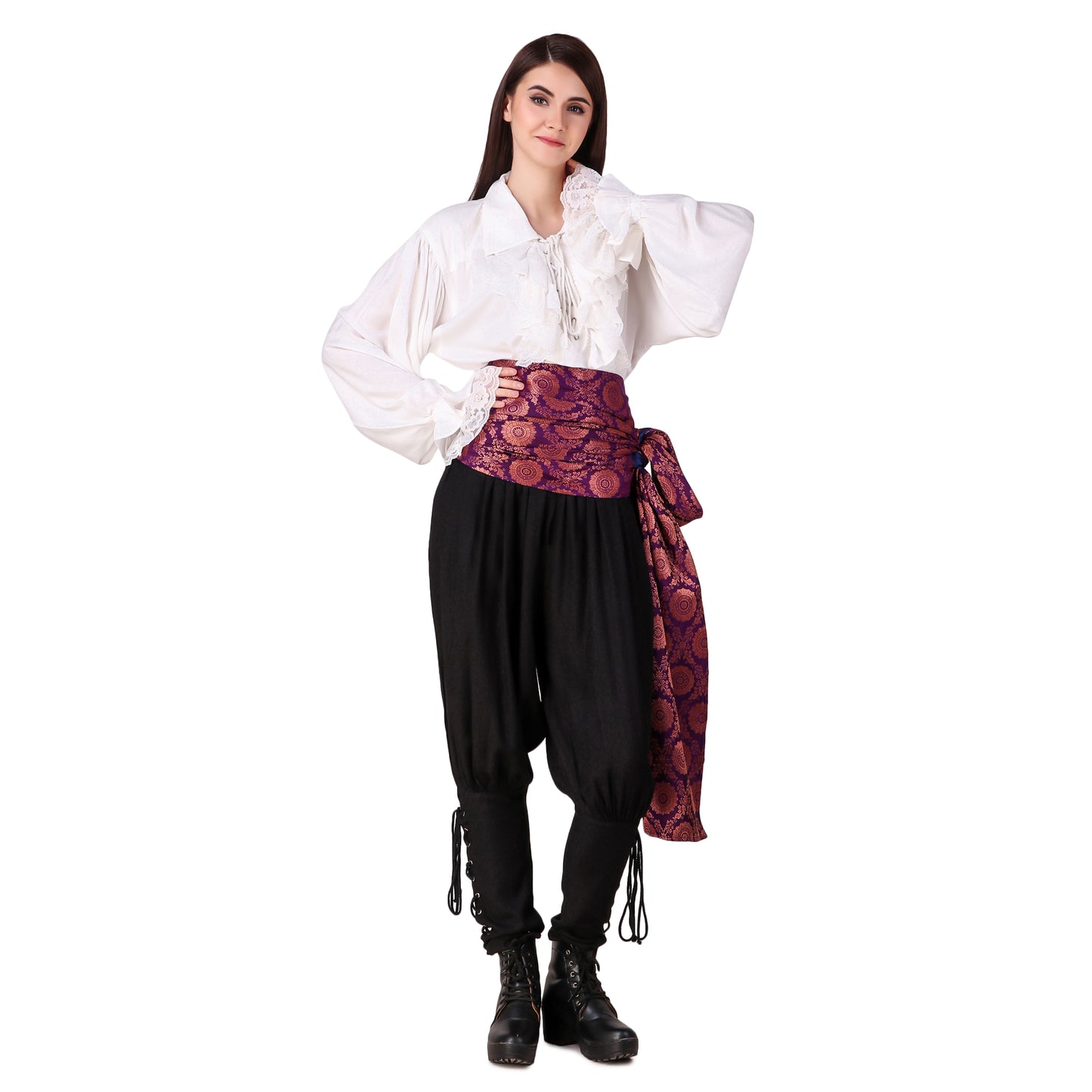 Pirate Large Sash (Brocade Fabric)