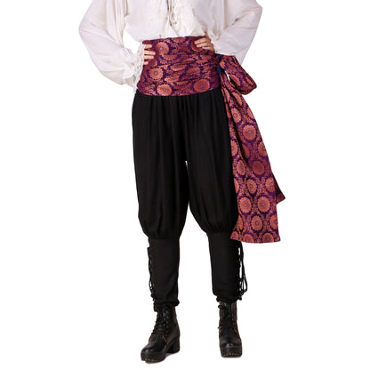 Pirate Large Sash (Brocade Fabric)