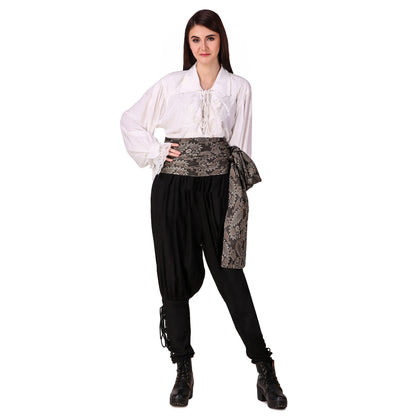 Pirate Large Sash (Brocade Fabric)