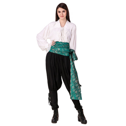 Pirate Large Sash (Brocade Fabric)