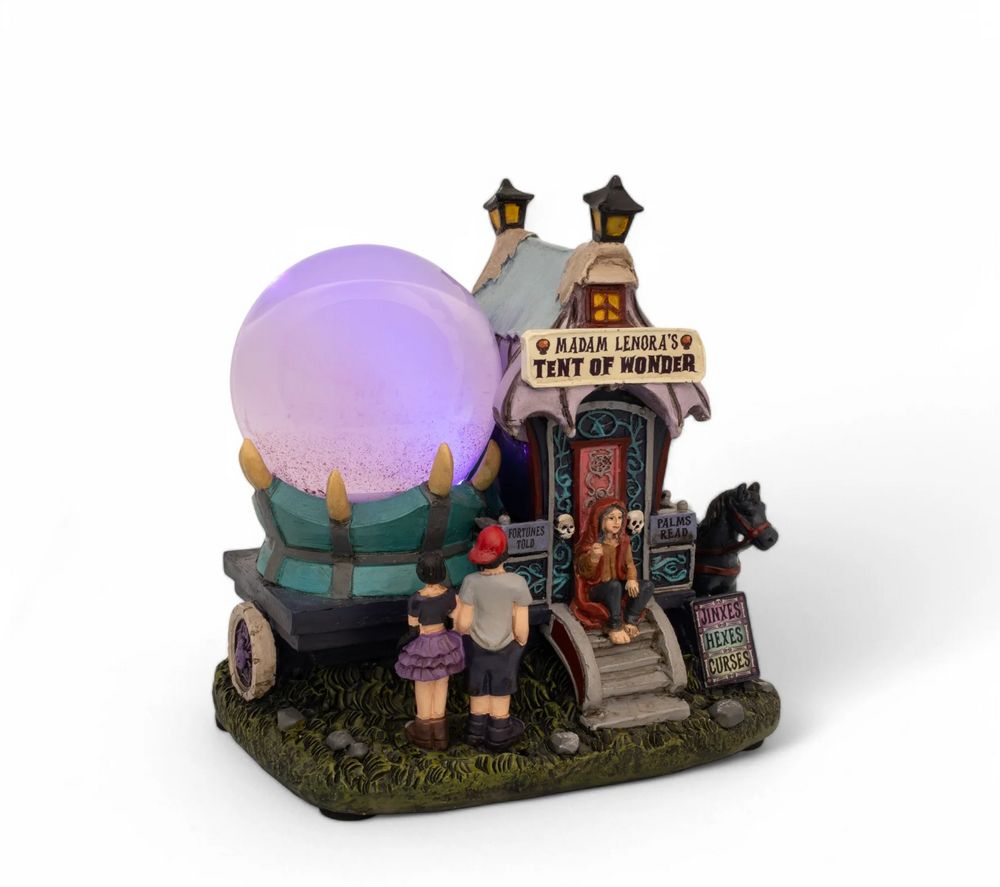 Madam Lenora's Tent of Wonder Halloween Village