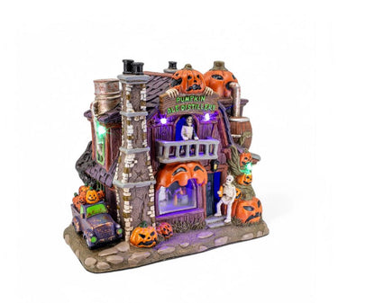 Pumpkin Ale Distillery Halloween Village
