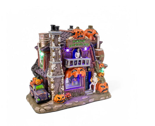 Pumpkin Ale Distillery Halloween Village