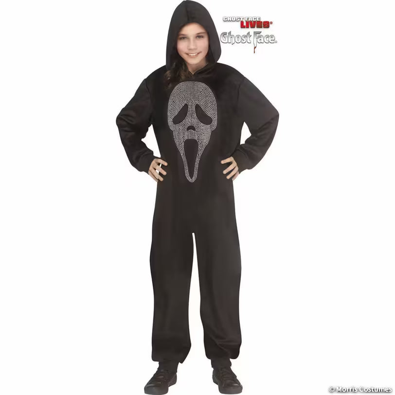 E-Z BLING GHOST FACE CHILD 12-14