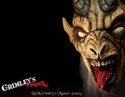 Krampus Night - White Variant - Half Mask