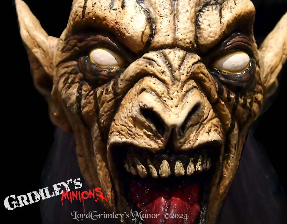Krampus Night - White Variant - Half Mask