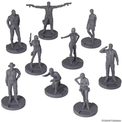 LA-1 Board Game Miniature Figures Assortment