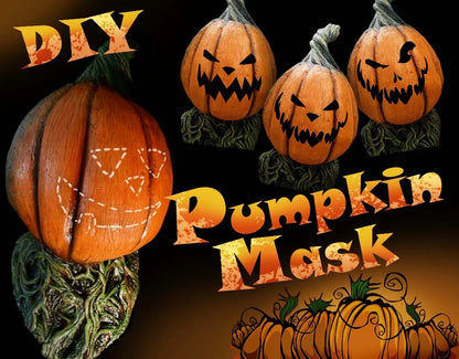 DIY - Pumpkinhead Mask Kit - MASK