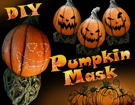 DIY - Pumpkinhead Mask Kit - MASK