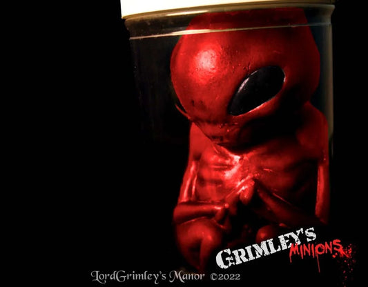 Area 51 Alien Embryo Jar - Red Variant