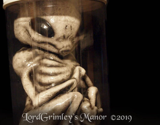 Area 51 Alien Embryo Jar - White Variant