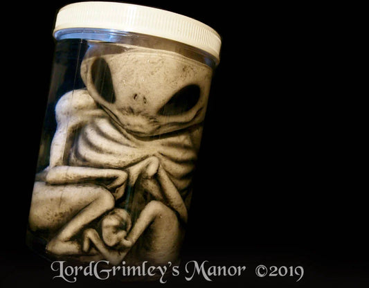 Area 51 Alien Embryo Jar - White Variant