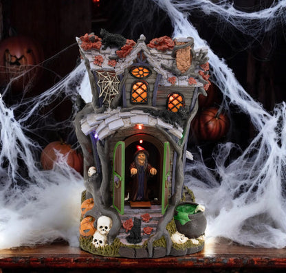 Witch of the Woods Halloween Village
