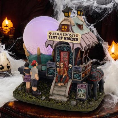 Madam Lenora's Tent of Wonder Halloween Village
