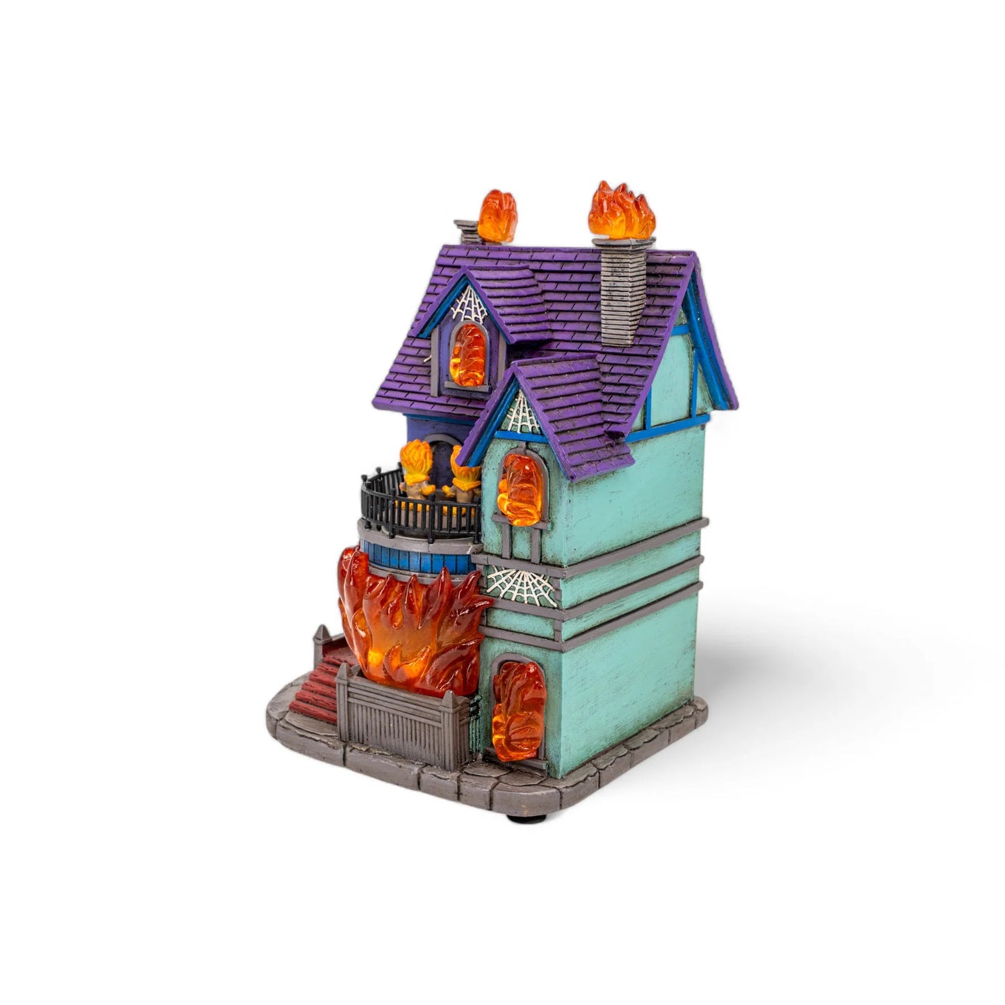 Fire Demon Frenzy Halloween Village