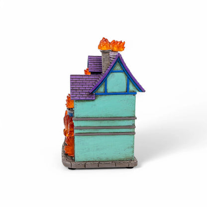 Fire Demon Frenzy Halloween Village