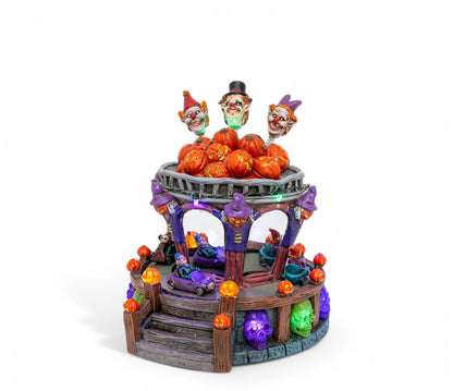 Clown Car Corral Halloween Village