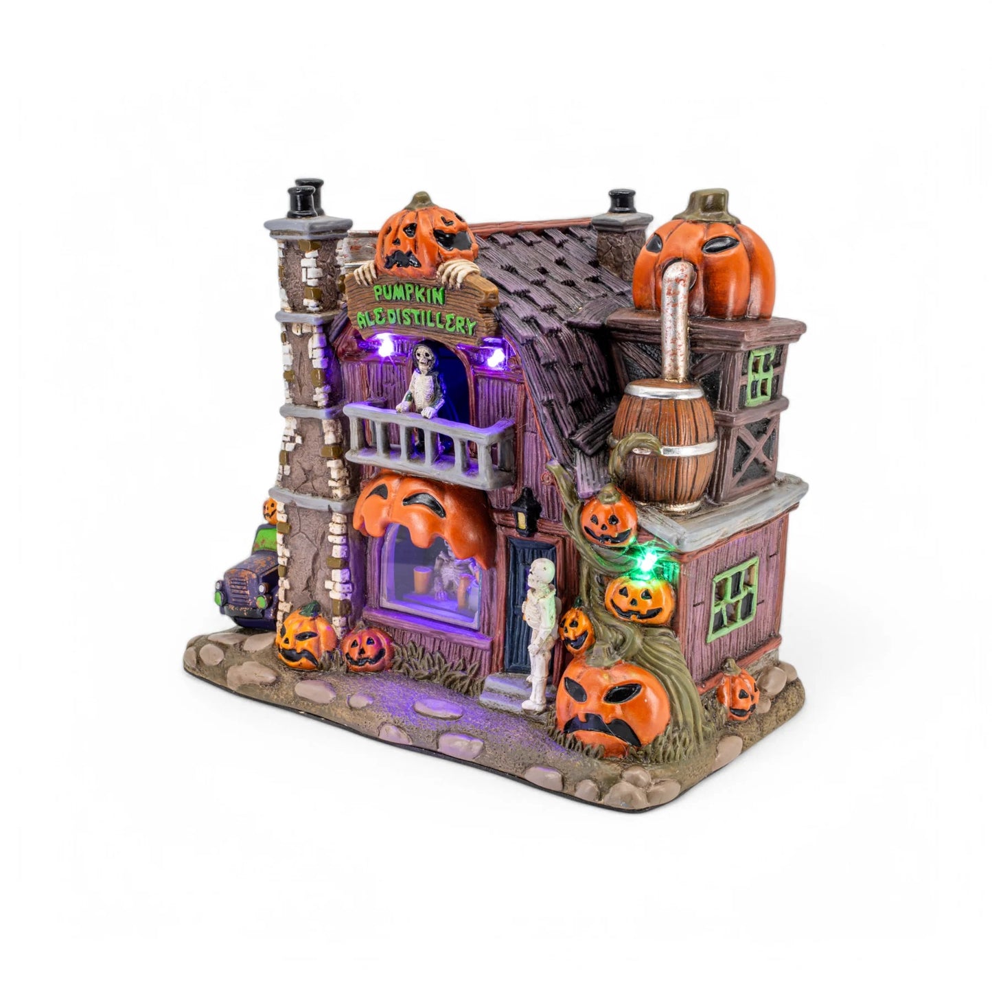 Pumpkin Ale Distillery Halloween Village