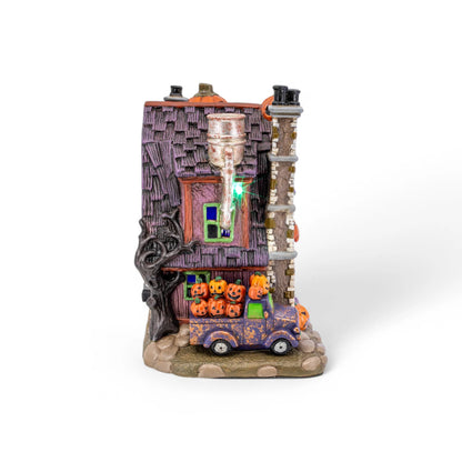 Pumpkin Ale Distillery Halloween Village