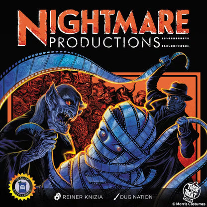 Reiner Knizia Nightmare Productions Board Game for 2-5 Players