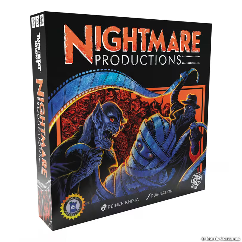 Reiner Knizia Nightmare Productions Board Game for 2-5 Players
