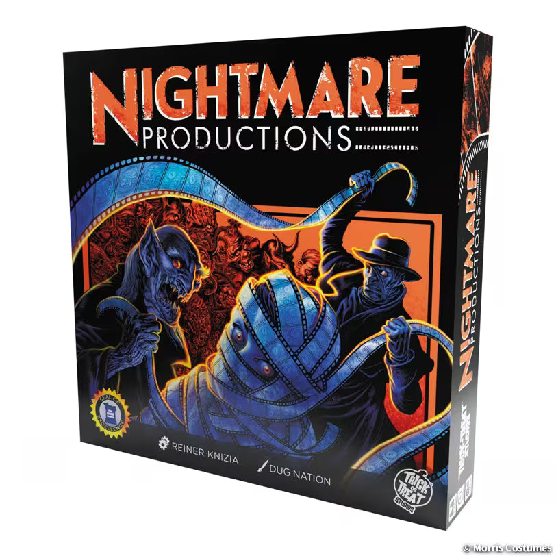 Reiner Knizia Nightmare Productions Board Game for 2-5 Players