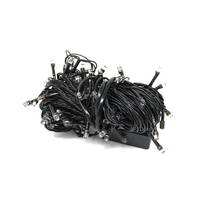 100 LED Black Cable Multifunction Plug in - 32' long