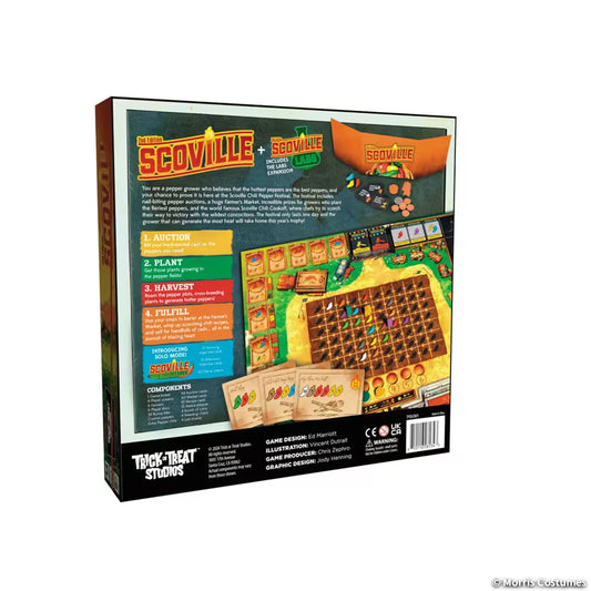 Scoville 2nd Edition Classic Collection Board Game for 1 to 6 Players