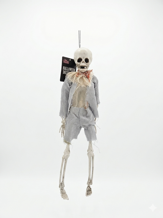 16" tall hanging skeleton