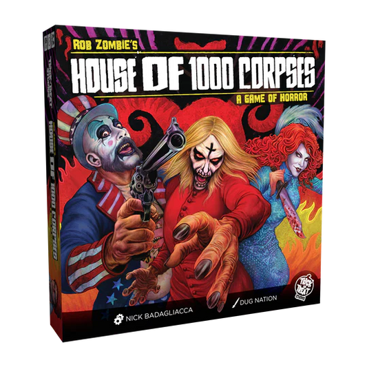 Rob Zombie’s House of 1000 Corpses Horror Board Game for 1-4 Players