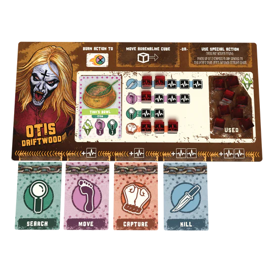 Rob Zombie’s House of 1000 Corpses Horror Board Game for 1-4 Players