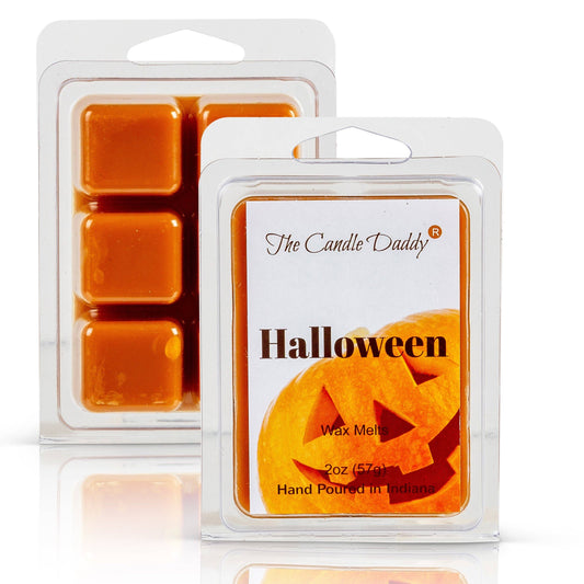 The Candle Daddy - Halloween - Pumpkin Scented Wax Melt Cubes - 2 Ounce