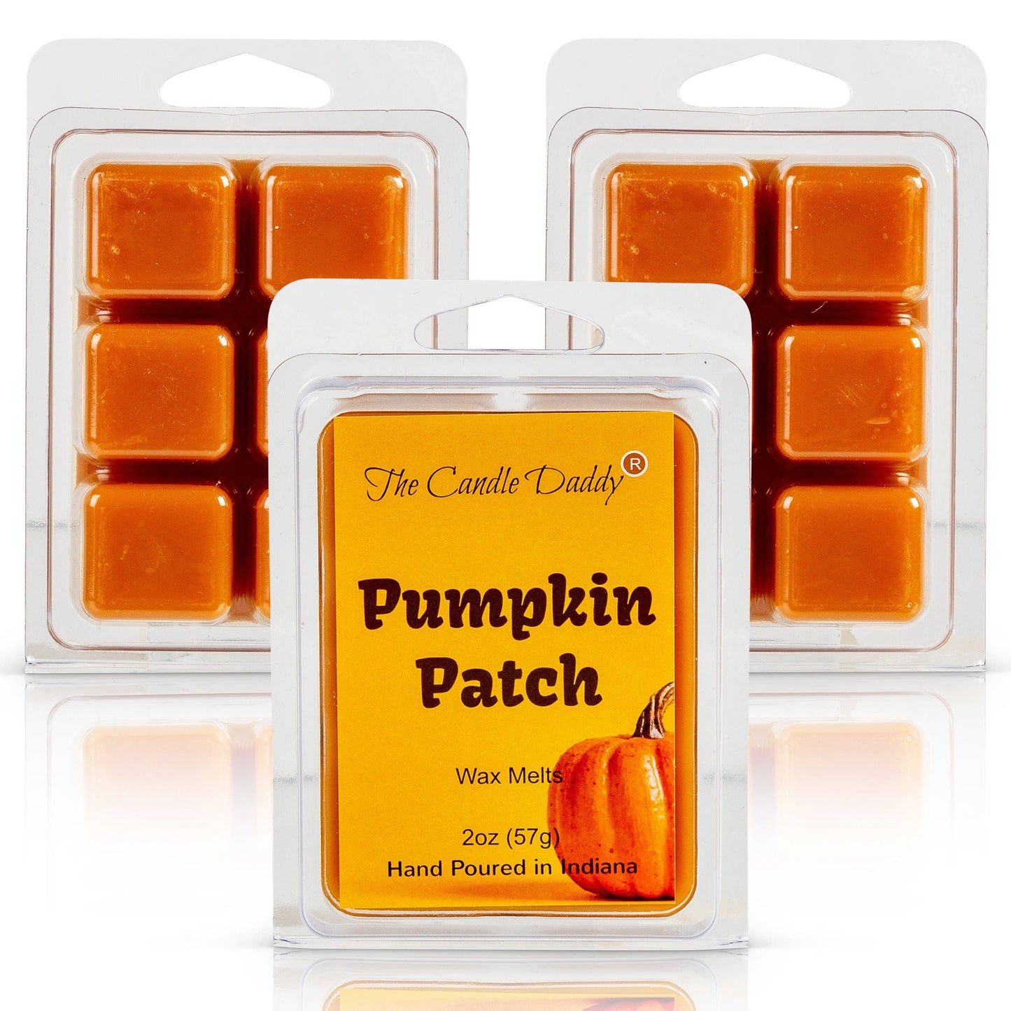 The Candle Daddy - Pumpkin Patch - Pumpkin Scented Wax Melt Cubes - 2 Ounces