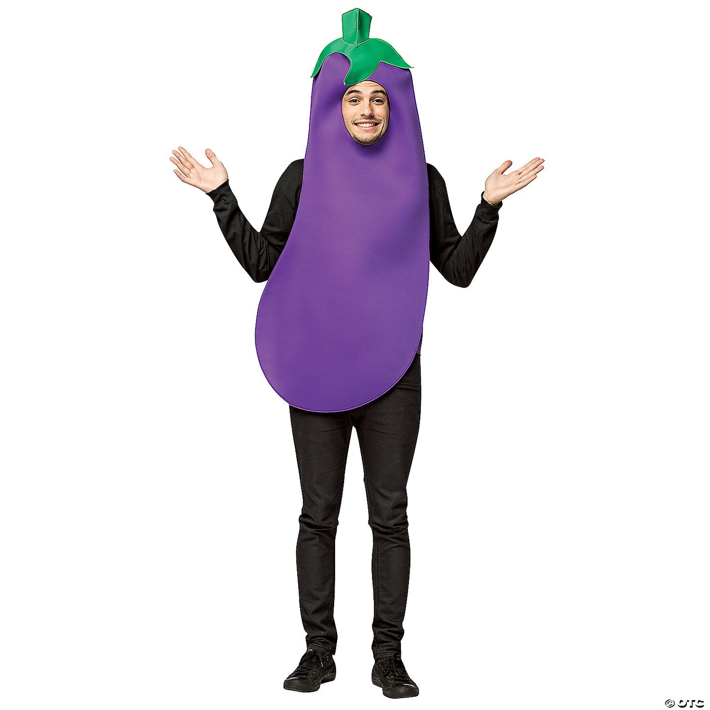 ADULT EGGPLANT COSTUME