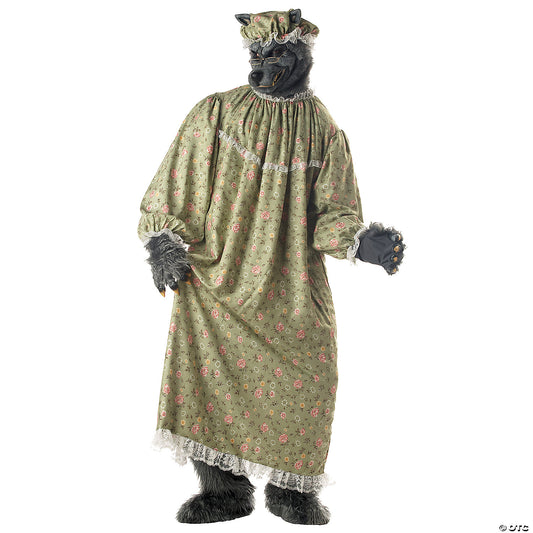 ADULT GRANNY WOLF COSTUME CC01047