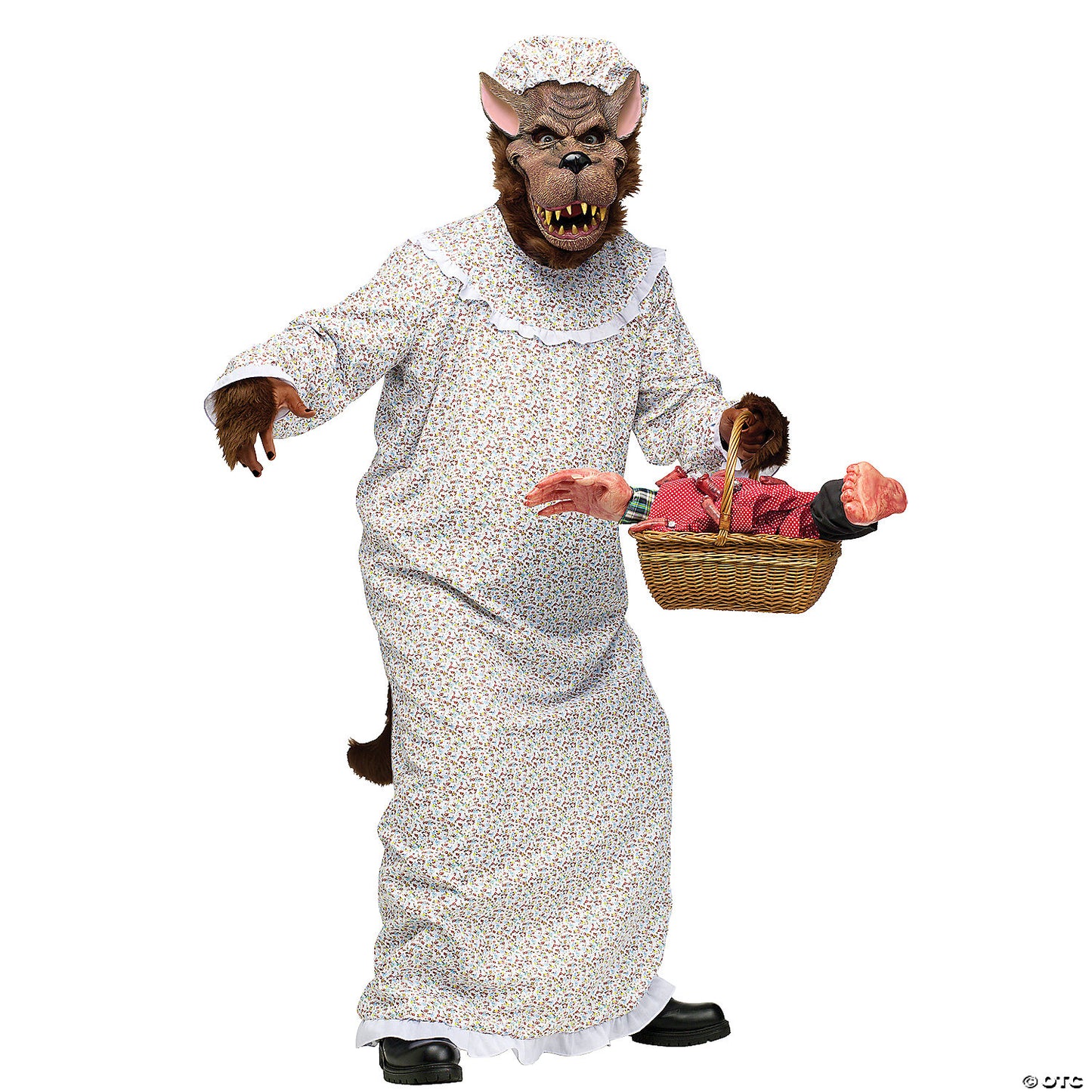 ADULT GRANNY WOLF COSTUME FW130944
