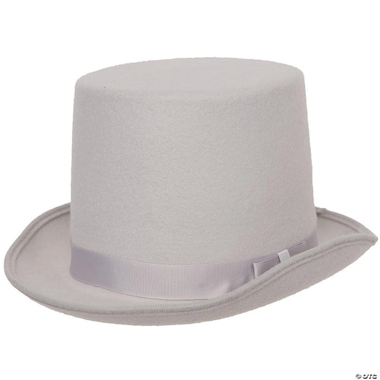 FELT TOP HAT ADULT-GRAY
