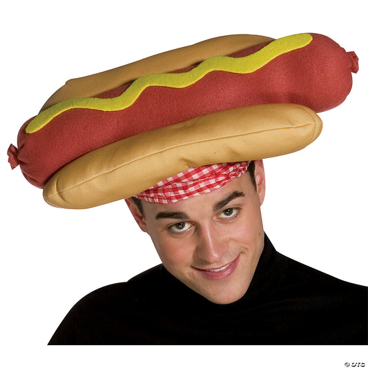 ADULT HOT DOG HAT