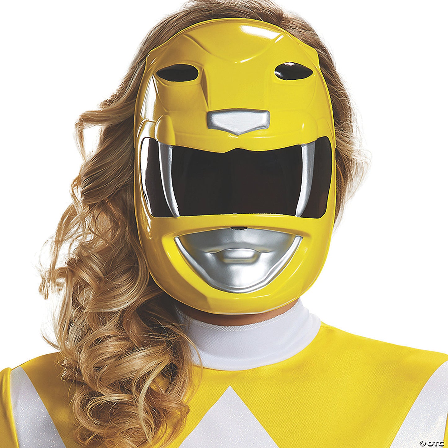 YLW RANGER MASK AD MIGHTY MORPHN