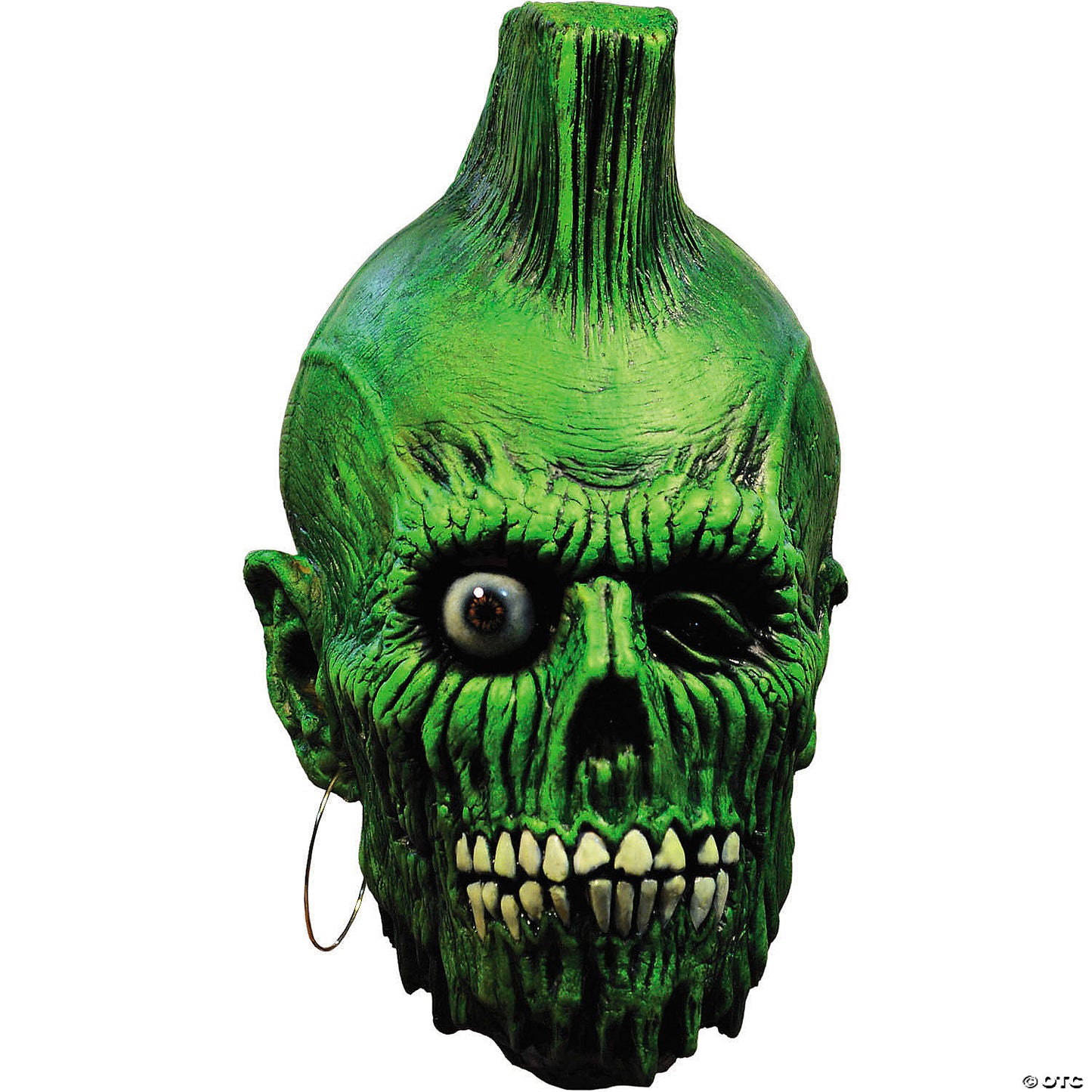 ADULT MOHAWK ZOMBIE MASK