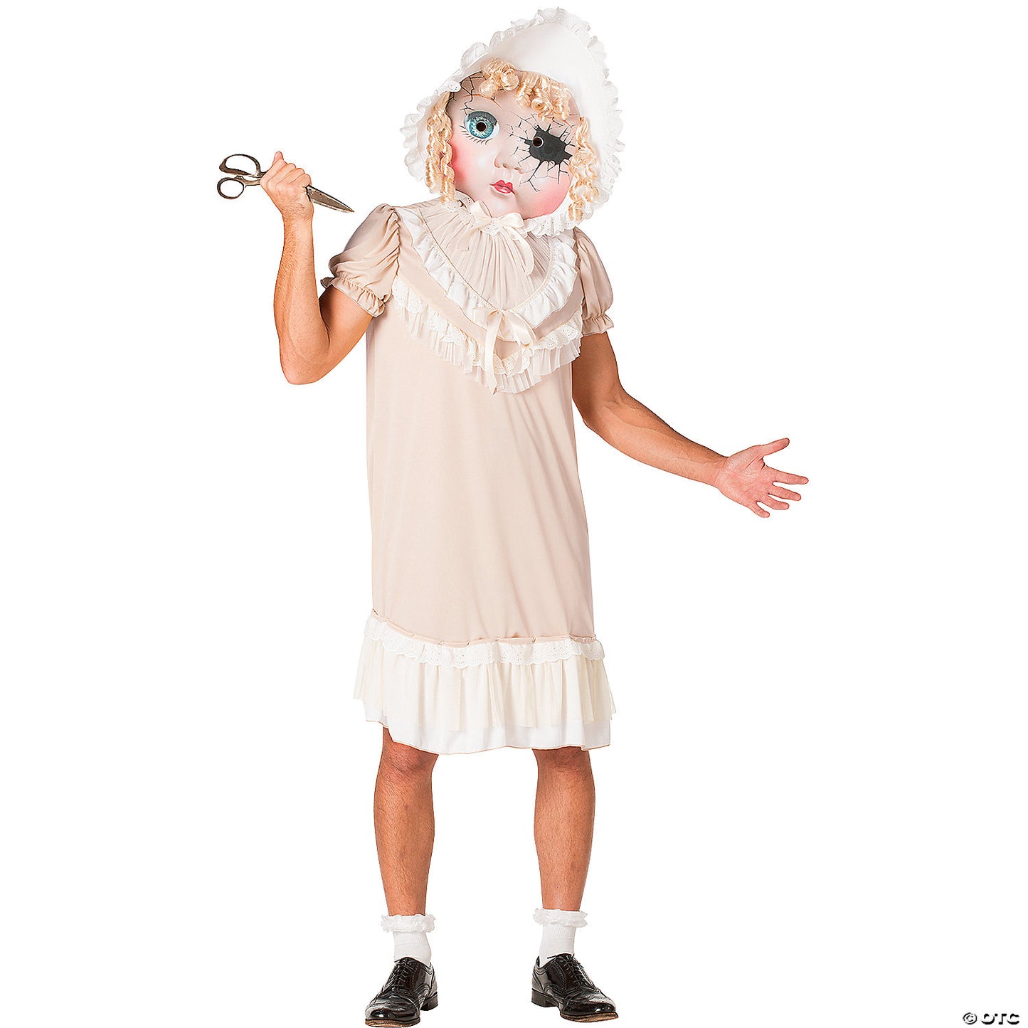 ADULT MOLLY THE DEMONIC DOLLY COSTUME