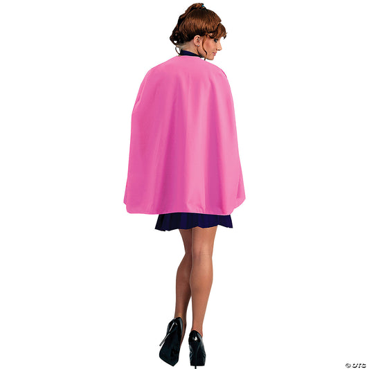 ADULT PINK SUPERHERO CAPE