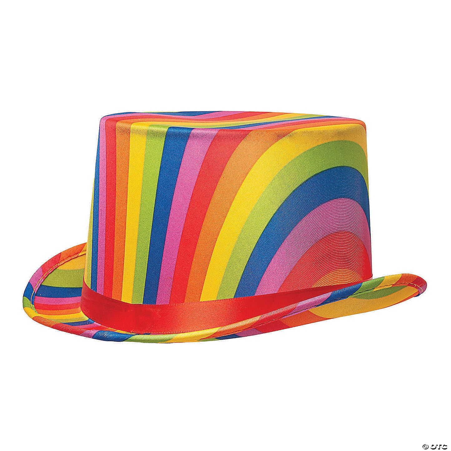 RAINBOW TOP HAT - ADULT