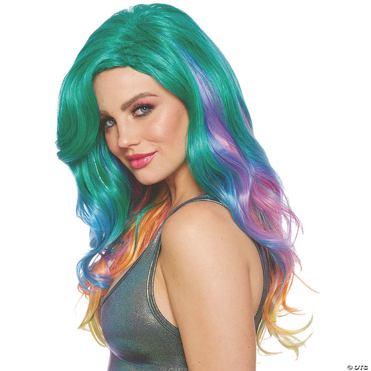 ALTERNATIVE RAINBOW WIG - ADULT